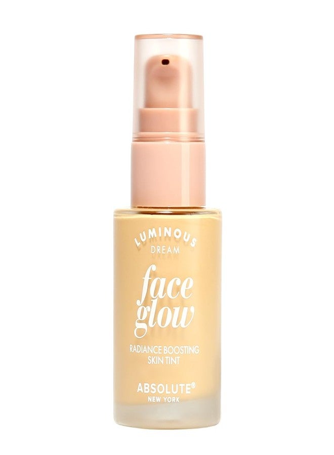 أبسولوت نيويورك Absolute New York Luminous Dream Glow Tint | متوهج، يدوم طويلاً، خالٍ من القسوة (04 HONEY GLOW، 1.01 أونصة سائلة) - Image 1